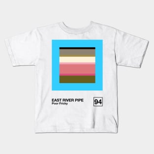 Poor Fricky / Minimalist Style Graphic Artwork Design Kids T-Shirt